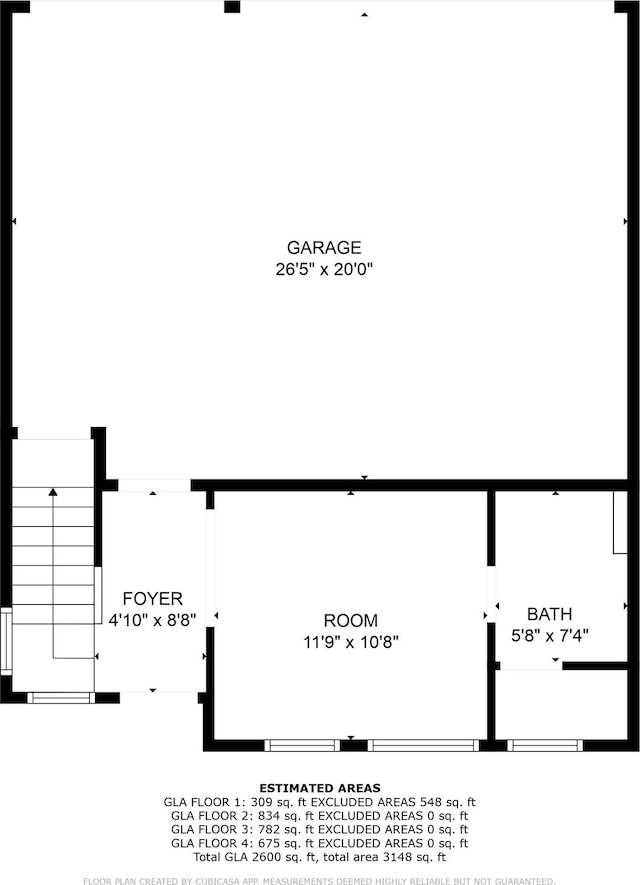 1505 Missouri St, Houston, TX 77006 - room layout