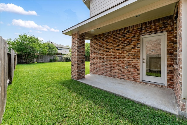 12314 Shore Lands Rd, Cypress, TX 77433 - view of yard with a patio