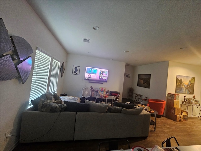 21303 Riverdew Dr, Katy, TX 77449 - living area with wood finished floors