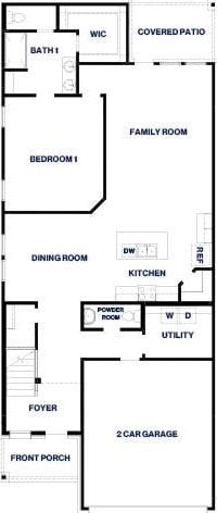 534 Belle Springs Ln, Conroe, TX 77301 - property floor plan