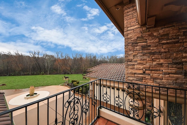 11503 Renaissance Dr, Montgomery, TX 77356 - balcony with a wooded view