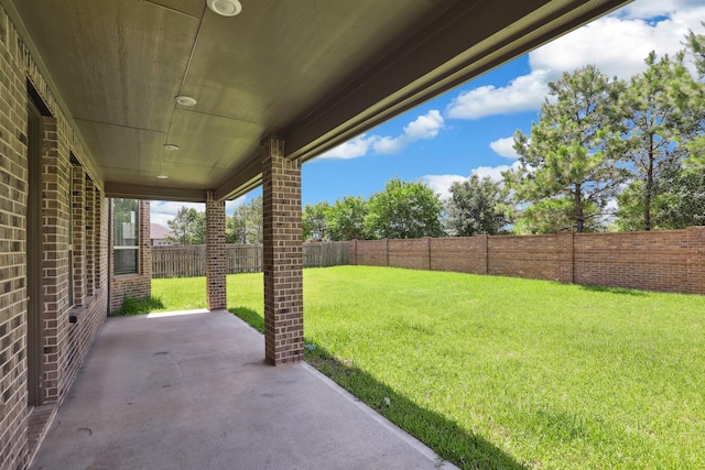 29407 Amber Meadows Ct, Katy, TX 77494 - view of yard with a patio area