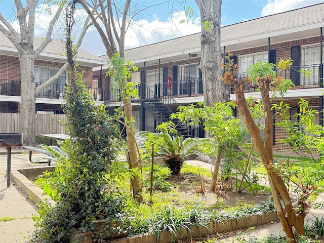 6405 Westward St Unit 96, Houston, TX 77081 - view of property's community with stairway and fence