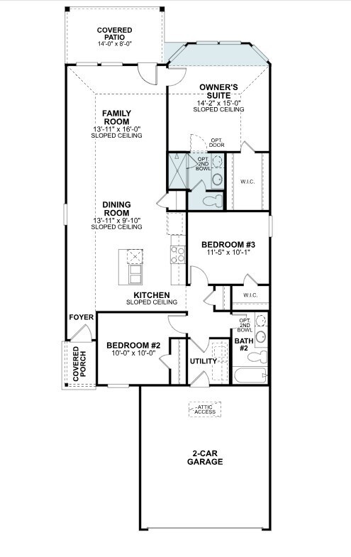 975 Oak Mist Ln, Magnolia, TX 77354 - property floor plan