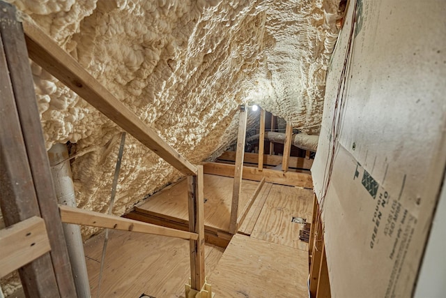 61 Parkgate, Shenandoah, TX 77381 - view of unfinished attic