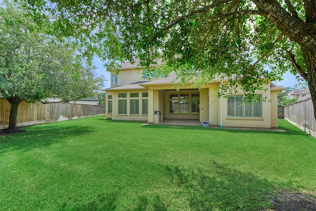 61 Parkgate, Shenandoah, TX 77381 - back of house with stucco siding