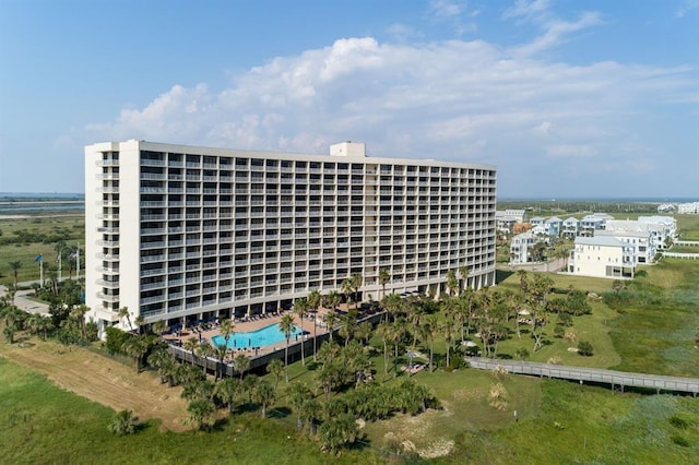 1401 E Beach Dr Unit 1205, Galveston, TX 77550 - view of apartment building / complex