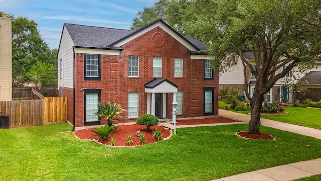 1118 Cheyenne Meadows Dr, Katy, TX 77450 - view of front of property with brick siding and a shingled roof
