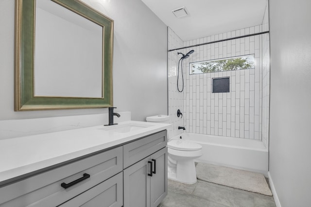 1118 Cheyenne Meadows Dr, Katy, TX 77450 - full bath featuring toilet, vanity, and bathtub / shower combination