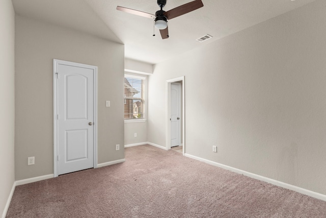 2531 Terrace Point Dr, Missouri City, TX 77459 - unfurnished bedroom featuring carpet flooring, baseboards, and ceiling fan