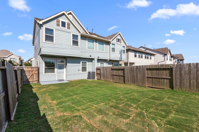 2531 Terrace Point Dr, Missouri City, TX 77459 - back of house with central AC and a residential view