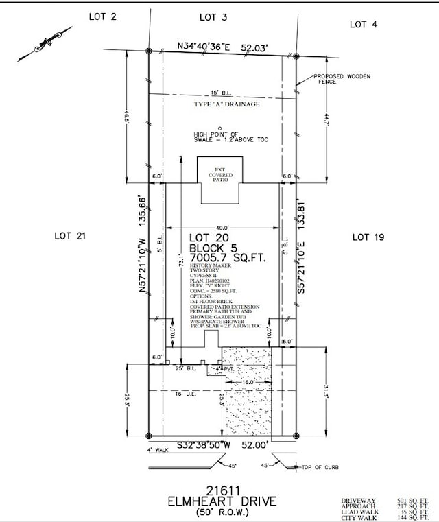21611 Elmheart Dr, New Caney, TX 77357 - view of property floor plan