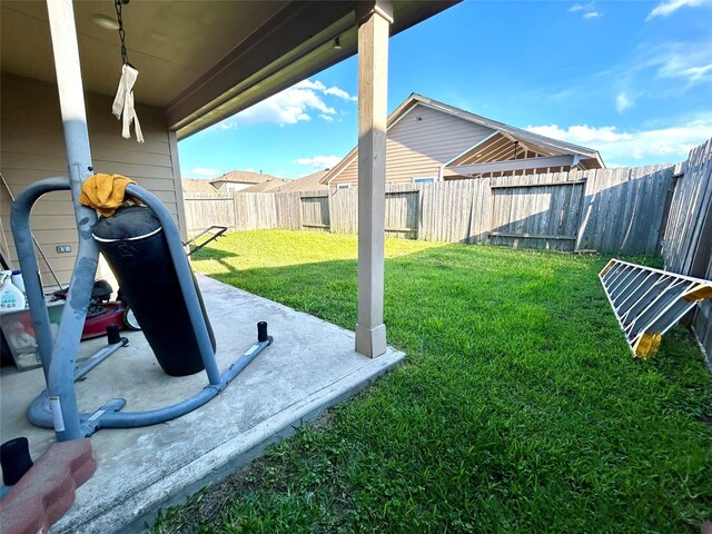 16410 Rodeo River Rd, Houston, TX 77049 - view of yard with a patio