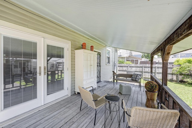 1316 Harvard St, Houston, TX 77008 - deck with fence