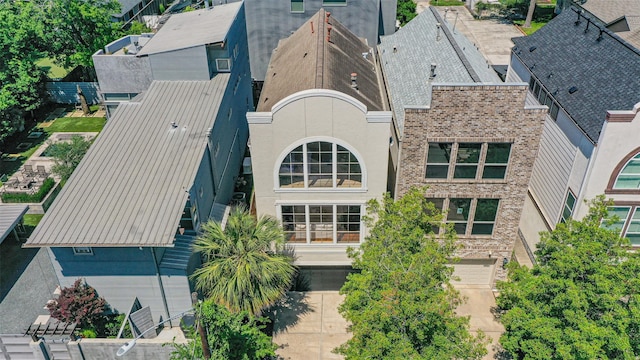 701 Asbury St, Houston, TX 77007 - aerial view of property and surrounding area