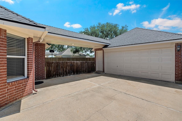 16503 Torry View Ter, Houston, TX 77095 - garage with fence