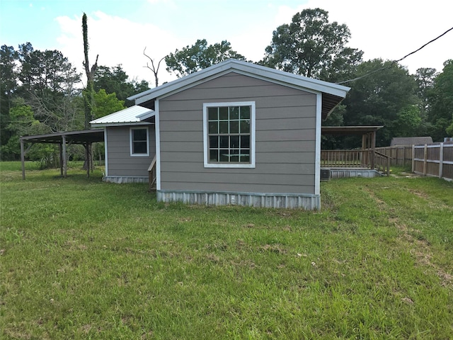 90 Oak Crest Dr, Shepherd, TX 77371 - view of side of home featuring central air condition unit