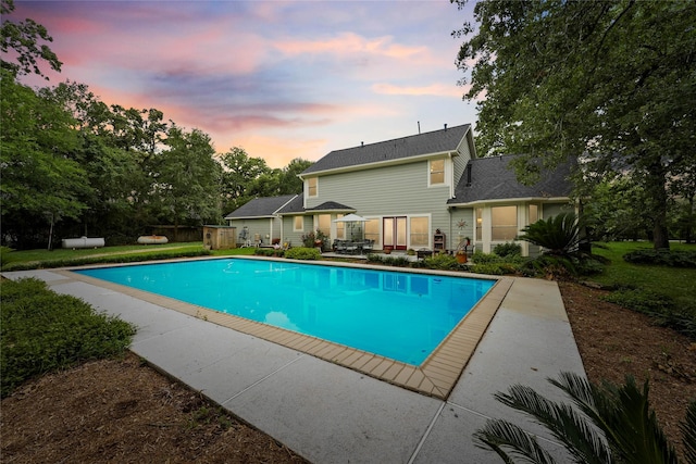 6803 E Treaschwig Rd, Spring, TX 77373 - swimming pool featuring a patio area