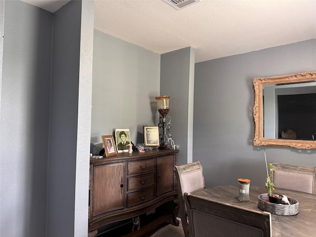 3876 Hummingbird, Bedias, TX 77831 - dining space with a textured ceiling