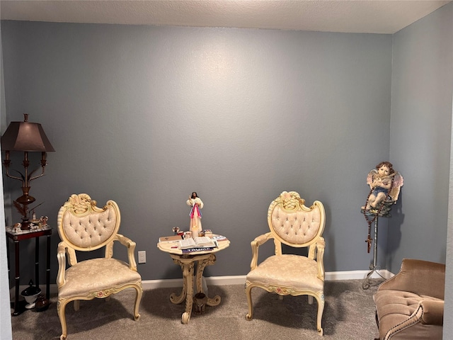 3876 Hummingbird, Bedias, TX 77831 - living area with carpet flooring and baseboards