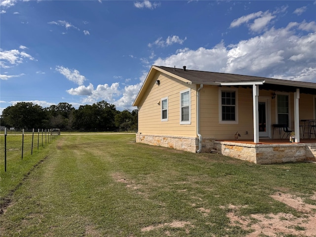 3876 Hummingbird, Bedias, TX 77831 - view of side of property