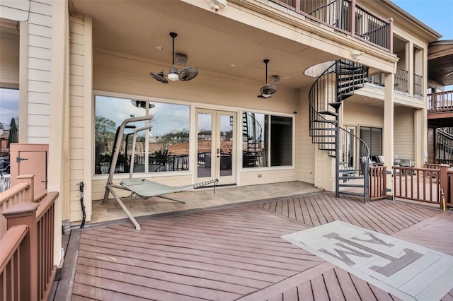 253 Capetown, Montgomery, TX 77356 - deck with stairway
