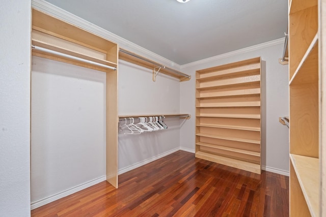 20151 Pioneer Ridge Dr, Cypress, TX 77433 - spacious closet with dark wood-style floors