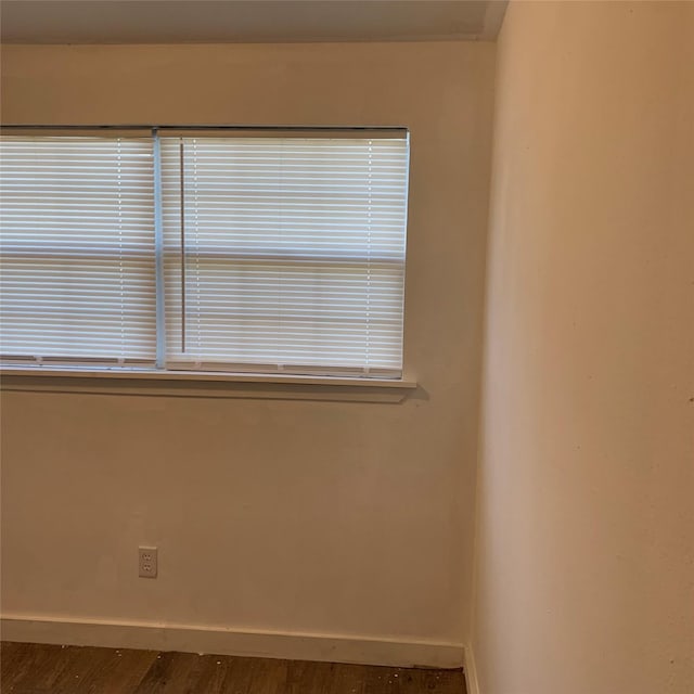 324 Persimmon Rd, Onalaska, TX 77360 - unfurnished room with wood finished floors and baseboards