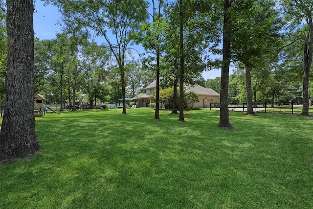 711 Valley Commons Dr, Huffman, TX 77336 - view of yard