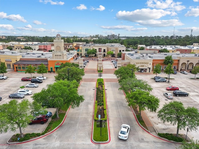 17150 Mountain Crest Dr, Spring, TX 77379 - bird's eye view