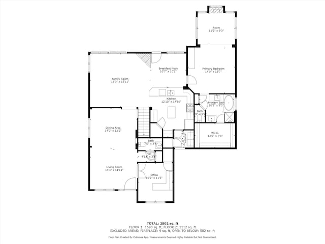 17150 Mountain Crest Dr, Spring, TX 77379 - room layout