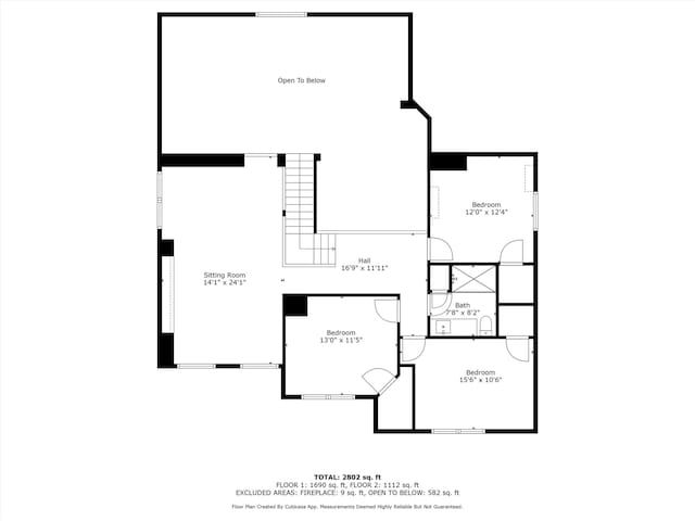 17150 Mountain Crest Dr, Spring, TX 77379 - floor plan / room layout