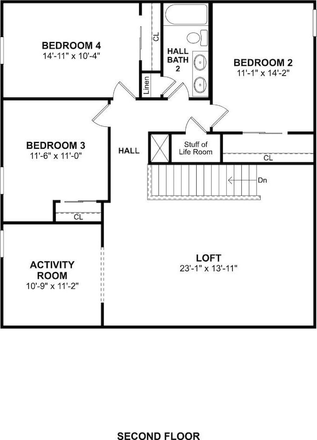 106 Kickapoo Dr, Anahuac, TX 77514 - room layout