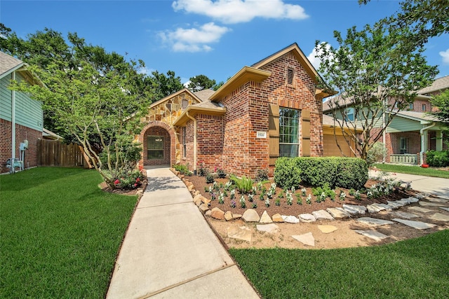 27506 Colin Springs Ln, Spring, TX 77386 - view of front facade with brick siding