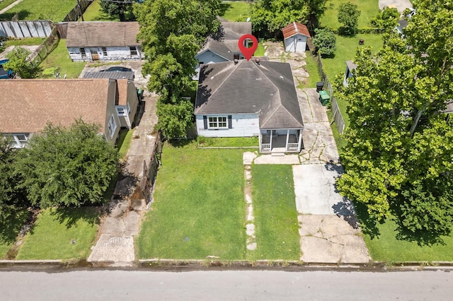 1922 Des Jardines St, Houston, TX 77023 - view from above of property