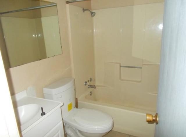 111 Sowescor St, Crockett, TX 75835 - full bathroom with tub / shower combination, toilet, and vanity