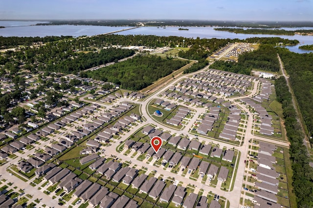 24719 Colony Meadow Trl, Huffman, TX 77336 - view of property location with a large body of water and nearby suburban area