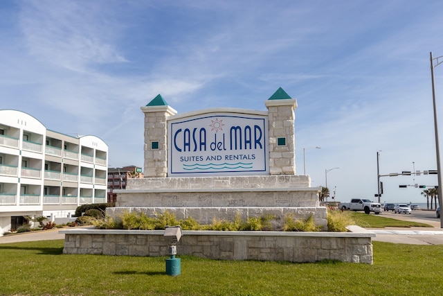 6102 Seawall Blvd Unit 140, Galveston, TX 77551 - view of community sign