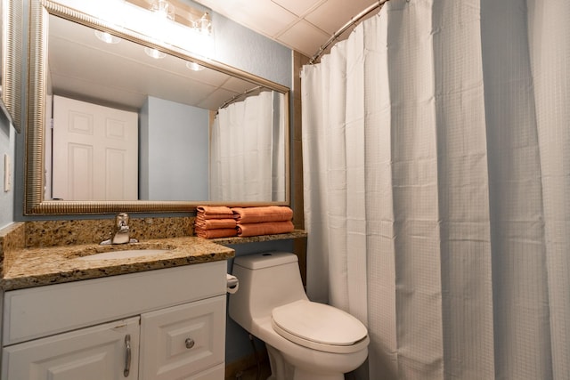 6102 Seawall Blvd Unit 140, Galveston, TX 77551 - bathroom featuring toilet and vanity
