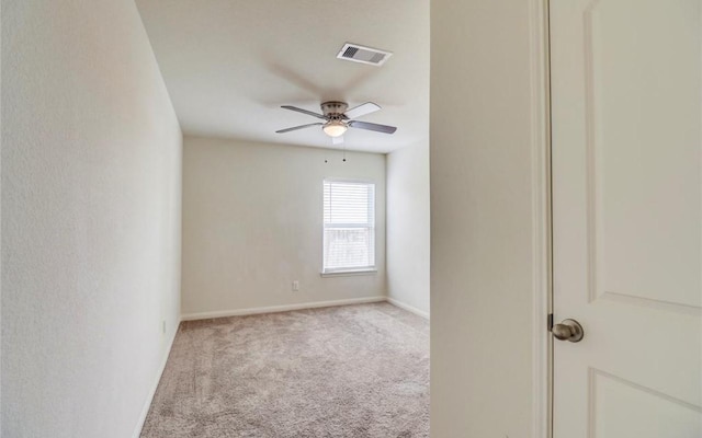 2037 Mule Rdg, Katy, TX 77493 - carpeted spare room featuring ceiling fan and baseboards