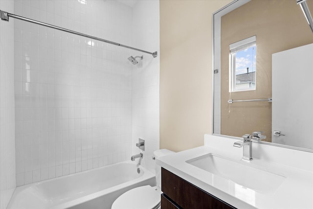 3115 Leeland St, Houston, TX 77003 - bathroom with toilet,  shower combination, and vanity