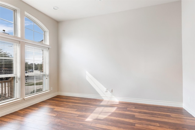 23335 Robinson Pond Dr, New Caney, TX 77357 - unfurnished room with wood finished floors and baseboards