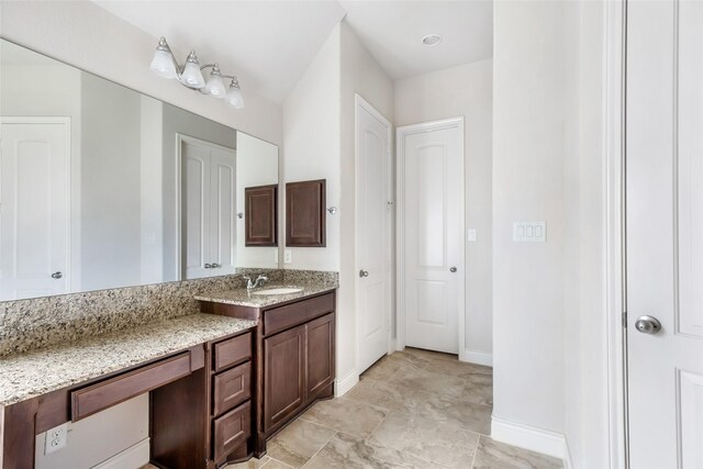 23335 Robinson Pond Dr, New Caney, TX 77357 - bathroom with baseboards and vanity