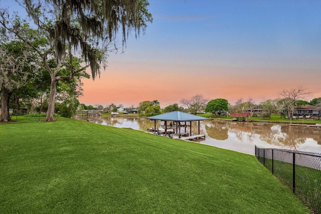 20316 County Road 510b, Brazoria, TX 77422 - dock area featuring a water view