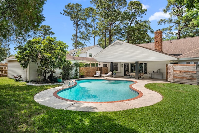 13919 Kimberley Ln, Houston, TX 77079 - view of pool featuring a patio area