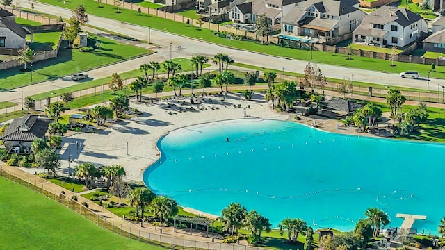 15863 Sundew Prairie Dr, Humble, TX 77346 - view of swimming pool with a residential view
