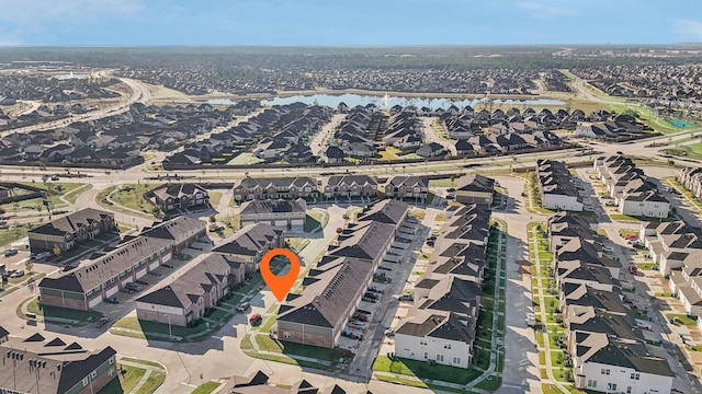 15863 Sundew Prairie Dr, Humble, TX 77346 - aerial view of property's location with nearby suburban area and a large body of water