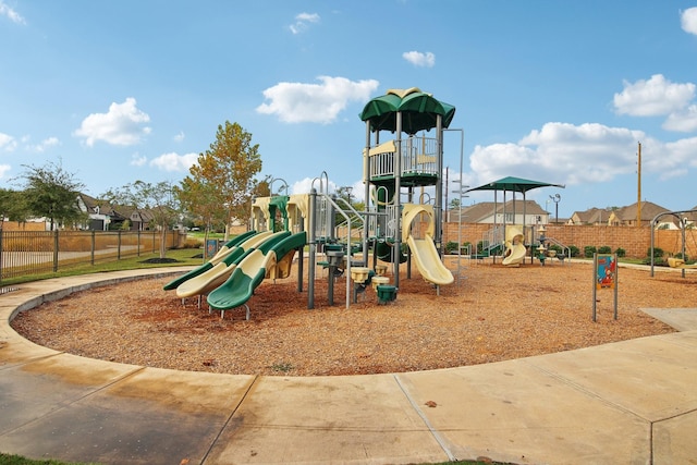 15863 Sundew Prairie Dr, Humble, TX 77346 - community play area featuring fence