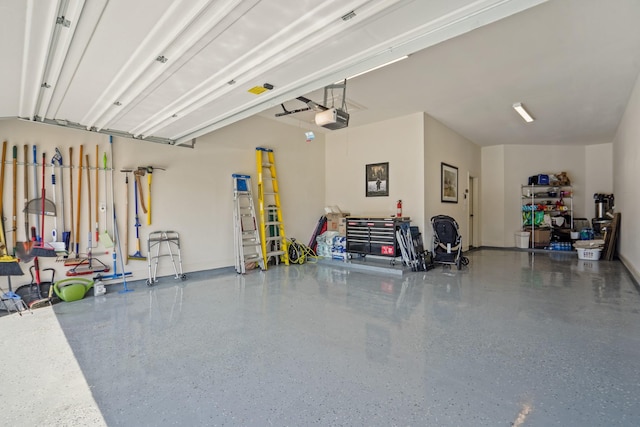 146 Painted Trillium Dr, Conroe, TX 77304 - garage with a garage door opener