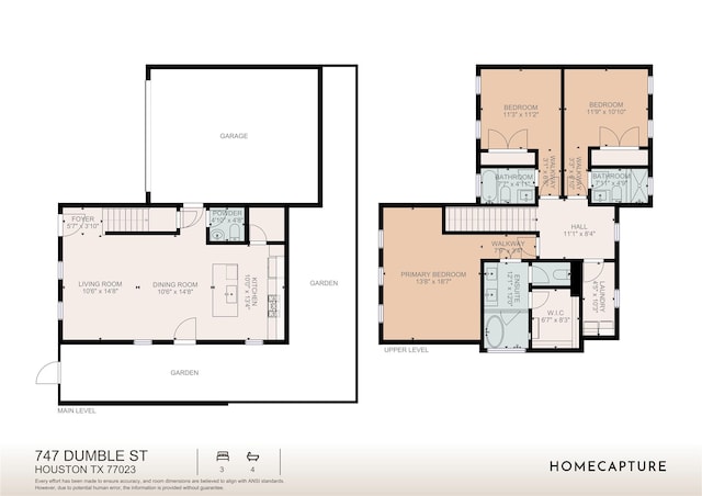 747 Dumble St, Houston, TX 77023 - home floor plan